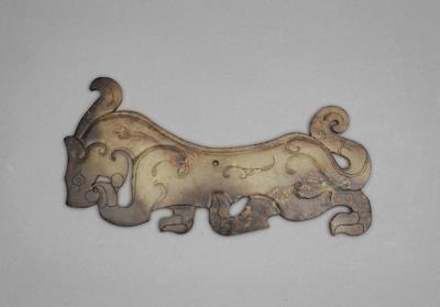 图片[2]-Jade beast pendant, late Warring States period (275-221 BCE)-China Archive